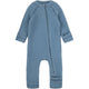 Mikk Line Kūdikio kombinezonas iš merino vilnos Wool Baby Suit Blue Melange