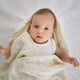 LullaLove Merino vilnos antklodė „Coconut“