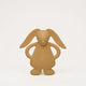 Moonie natūralaus kaučiuko kūdikių kramtukas „Cappuccino Rabbit“