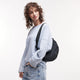 GOT BAG Rankinė Wavy Puffer Moon Bag Small Juoda