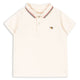 Konges Slojd berniukų polo marškinėliai Florian antique white