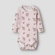 Lil Atelier Kūdikio smėlinukas Slim su spaudu Apple Rose, Hushed Violet