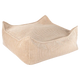 Wigiwama Square kūdikių pufas Ottoman Brown Sugar