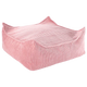 Wigiwama Square kūdikių pufas Ottoman Pink Mousse