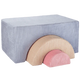 Wigiwama kūdikių pufas Playset Blueberry Blue Rainbow