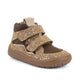 Froddo vaikiški basakojai batai, iki kulkšnies, Tex Autumn Glitter Brown