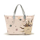 La Millou Mummy Bag Medium By Whatannawears Fly me to the Moon Nude