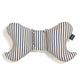 La Millou pagalvėlė vaikiškam vežimėliui Angel's Wings iš medvilninio veliūro STRIPES NAVY