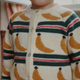 Konges Slojd Vaikiškas vilnonis megztinis Billi Knit Banana
