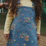 Konges Sløjd Kelnės Magot Frill Pants GOTS, Teddy Coeur