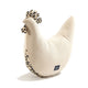 La Millou Granny Hen medvilninė maitinimo pagalvė Velvet Leopard Cream