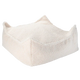 Wigiwama Square kūdikių pufas Ottoman Cream White
